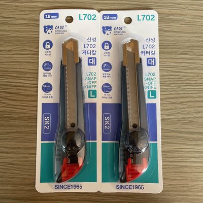 kaufen 18mm-Messer 12cm 9 Cm 6 Zoll 5,5 Zoll Klinge Schutzschließmechanismus Schwarzer Griff roter Schwanz Online-Herstellung