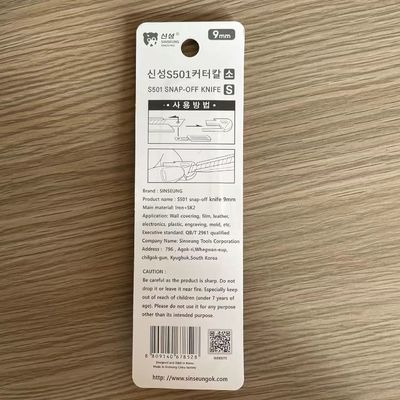 kaufen Schiebeverriegelung 86 mm Rückziehbarer Nutzmesser zum Schneiden von Kartonpapier Online-Herstellung