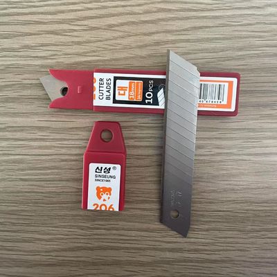 kaufen Silberne Klinge Farbe 18mm Schneideklingen aus SK2-Hochkohlenstoffstahl mit 60°-Winkel Online-Herstellung