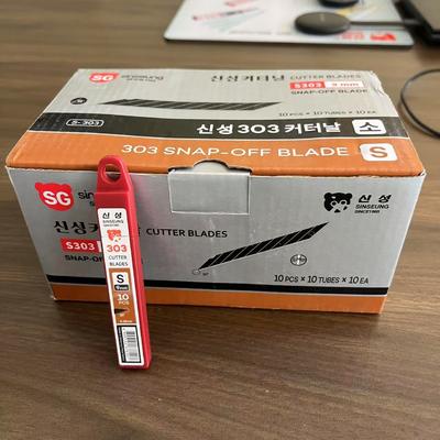 kaufen Verbessern Sie Ihr PPF-Schneiden mit 9mm-Schneidemesser aus hochkohlenstoffhaltigem Stahl mit einer Dicke von 0,38 mm Online-Herstellung