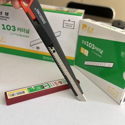 kaufen 9mm Cutter Blades Silver and Versatile for Various Cutting Needs Online-Herstellung