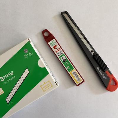 kaufen Silver 9mm Cutter Blades Made of High Carbon Steel for Precision Cutting Online-Herstellung