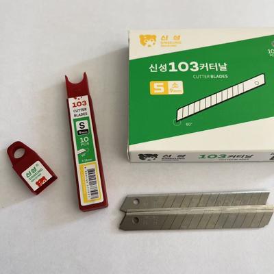 kaufen Cutting Paper Get 9mm Cutter Blades with 0.38mm Blade Thickness and High Carbon Steel Material Online-Herstellung