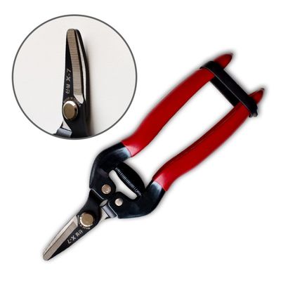 SINSEUNG X7 Gartenschere Rotgriff Ellenbogen Obstpflückerschere