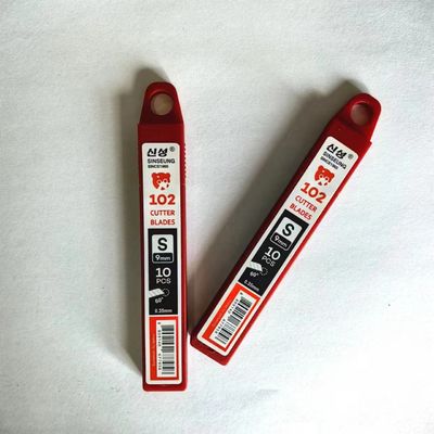 Geöffnete Verpackungen 9 mm Klinge SK2 Kohlenstoffstahl 60 Grad
