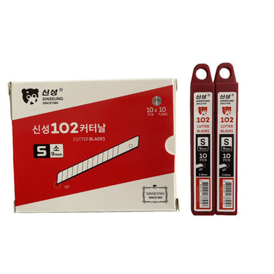 SK2 Hochkohlenstoffstahl Schneidblatt Massenmasse 60° Winkel 9mm Breite Für Nutzmesser