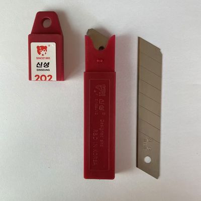 Silber 8 Segment Sk2 Schnellschnitt Präzision 18mm Messerblätter für verschiedene Projekte