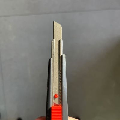 Sk2 Kohlenstoffstahl-Abbrechklingen 0,35mm Dicke 60 Grad Winkel