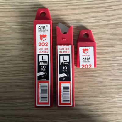 8 Segmente 18mm Schneidemesser 60° Winkel 0,5 mm Dicke Schneidleistung