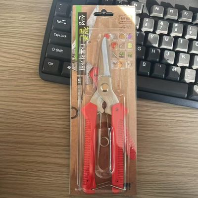 Orange-Griff-Hardware-Schere Härte HRC 58-60 rostfeste SK5-Stahlblätter