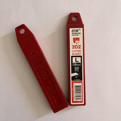 DIY Essentielle 18mm Messerblätter 8 Segmente hochausgewinnter Stahl