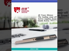 Gebrauchsmesser 9 mm Aluminiumlegierung Schneidmesser mit zusätzlichen Klingen Präzisionsschneiden