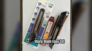 Robuste und tragbare 18-mm-Allzweckmesser, 160 x 45 x 17 mm, 90 g Aluminium-SK2-Klinge für Profis, die viel unterwegs sind